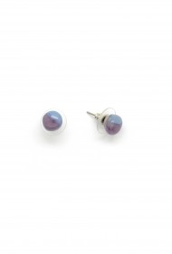 Tiny Round Glass Studs